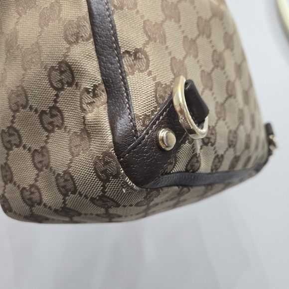 EUC Authentic Gucci vintage tote brown clean - Picture 10 of 16